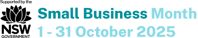 NSW small business month logo 